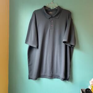 Red Head Brand Co. Mens Polo Shirt Size 2XL Blue Short Sleeve